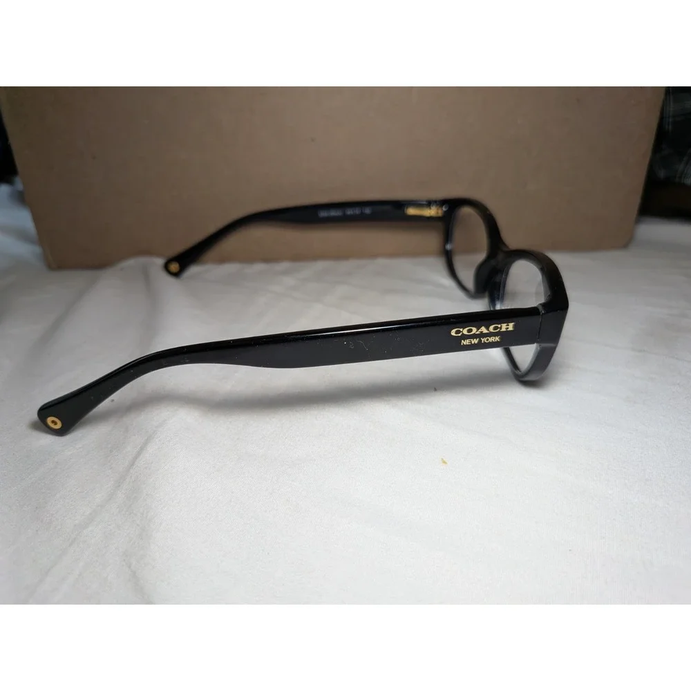 COACH Frames Black Acetate Eyeglasses Women HC6041F Kristin 5002 49-16-135